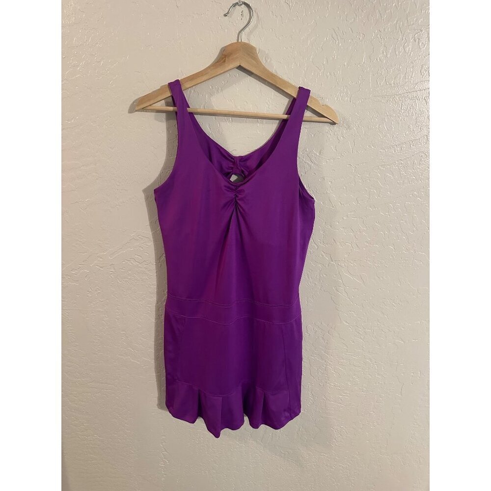 Y Calvin Klein Performance Quick Dry Purple Athletic Dress